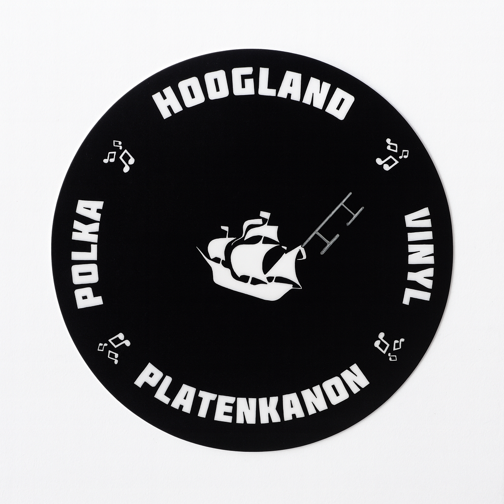 50x Donderse Platenkanon Stickers